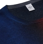 Berluti - Slim-Fit Ombré Cashmere and Silk-Blend Sweater - Navy