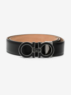 FERRAGAMO - Gancini Adjustable Leather Belt