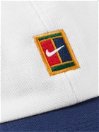Nike Tennis - NikeCourt Heritage86 Logo-Embroidered Cotton-Blend Tennis Cap