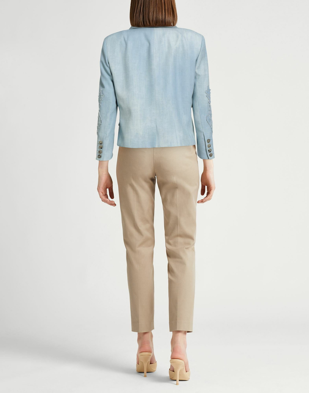 Ermanno Scervino Womens Blazer Sky in Blue