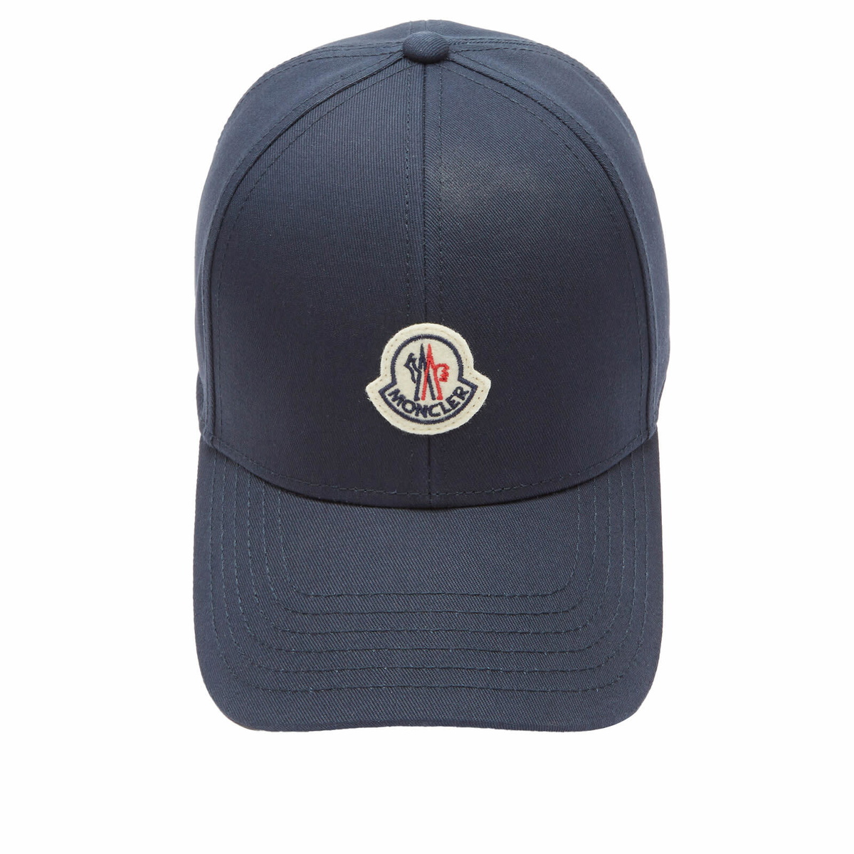 Moncler Men's Cotton Gaberdine Cap in Navy 