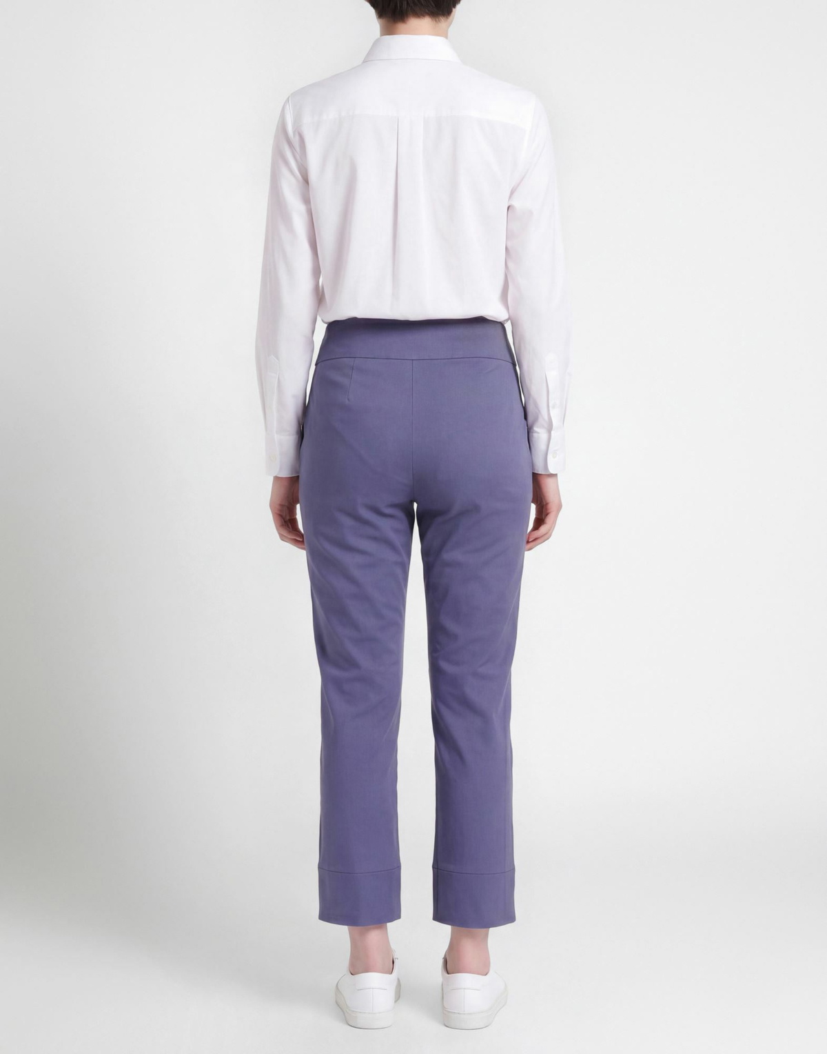 Alessia Santi Womens Pants in Purple