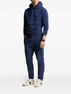 Polo Ralph Lauren Blue Polo Pony-Embroidered Cotton Hoodie