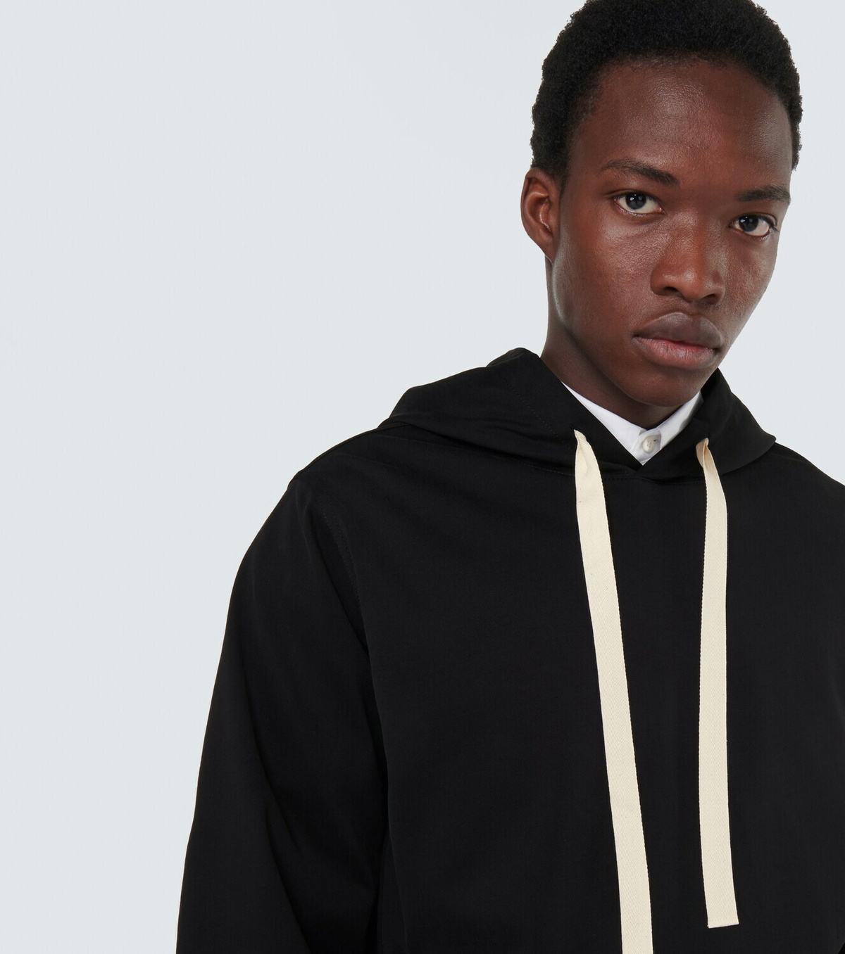 Jil Sander Cotton-blend hoodie
