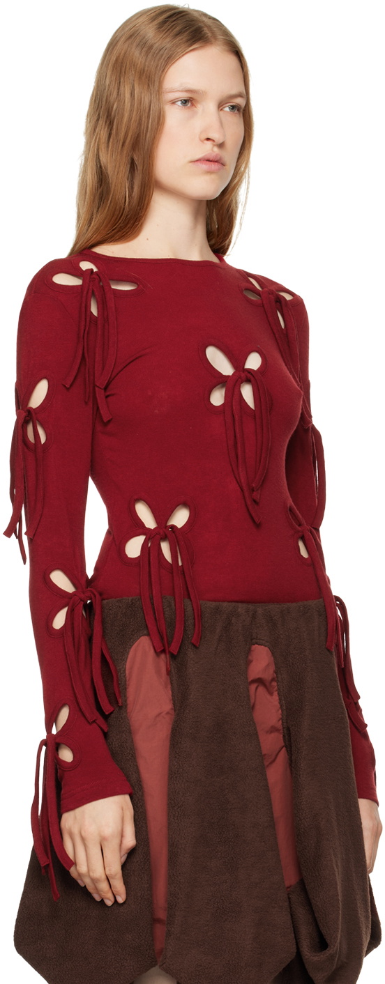 J.Kim Red Petal T-shirt