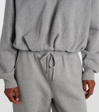 Sportmax Colleg cotton-blend jersey sweatshirt