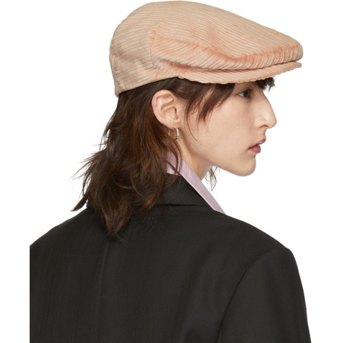 Isabel Marant pink corduroy hat Isabel Marant Light Pink Corduroy Haley Bucket Hat Size 57 main image 4