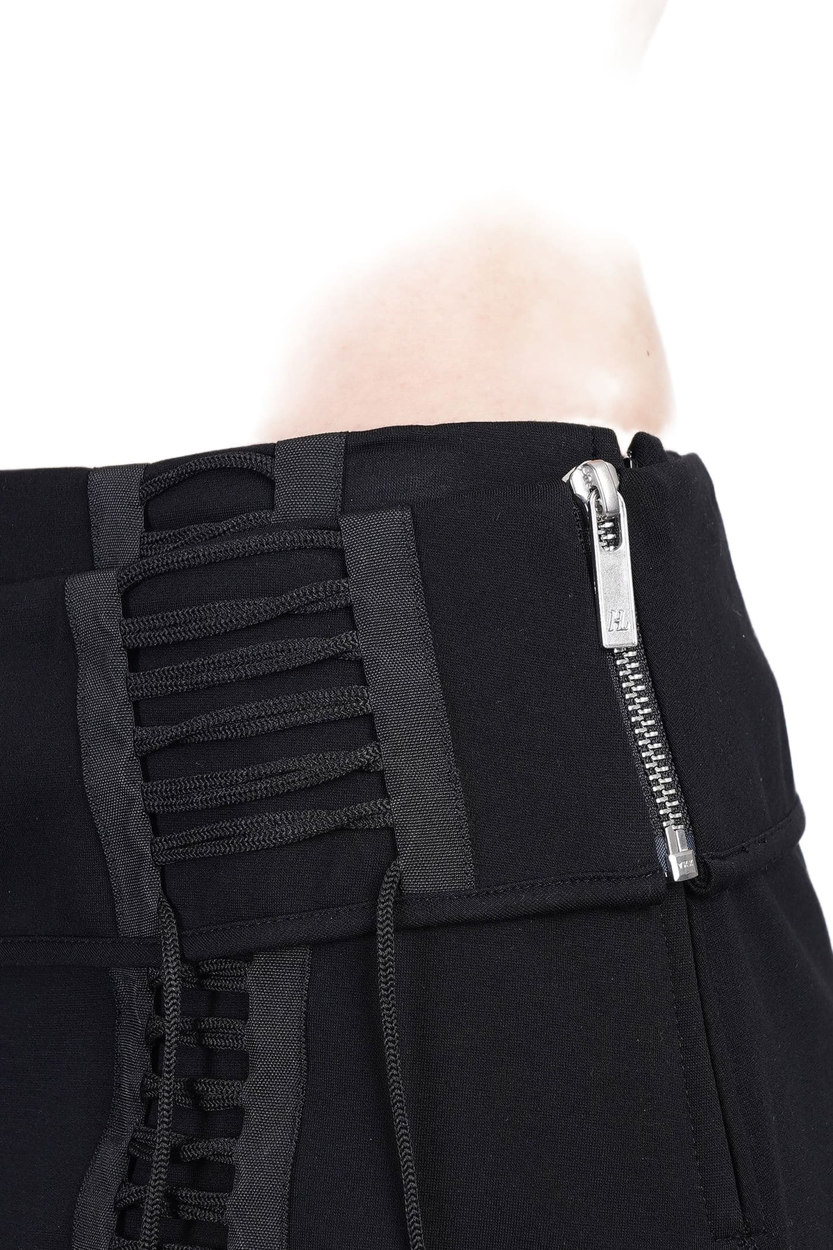 Helmut Lang Skirt In Black Rayon
