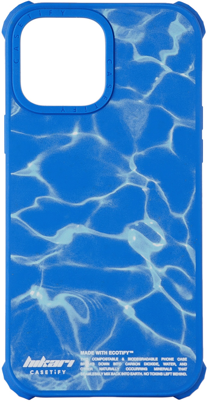 Photo: CASETiFY Blue Ripples iPhone 13 Pro Max Case