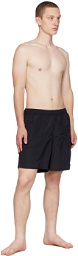 Stüssy Black Printed Swim Shorts