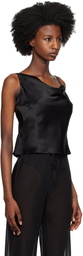 Silk Laundry Black Carrie Camisole