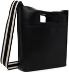 Alexander McQueen Black Square Bow Tote