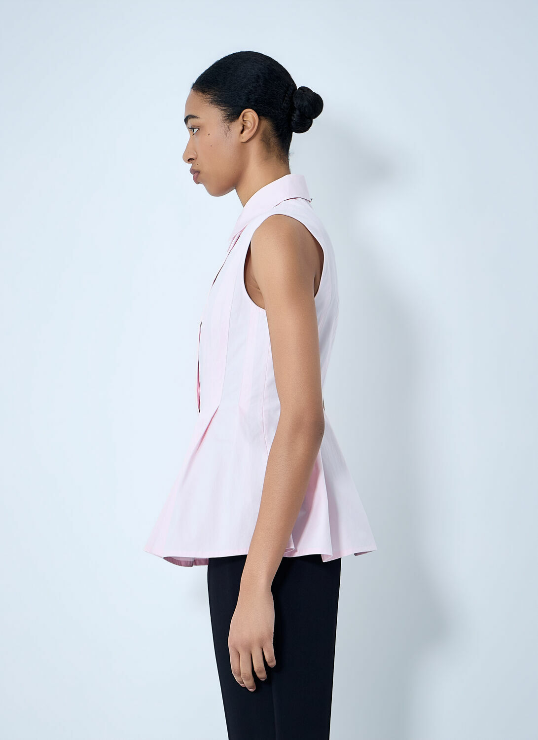 Sportmax Sleeveless Pleated Blouse