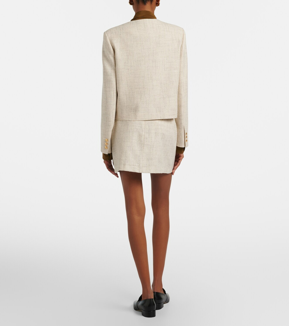 Blazé Milano Coci checked miniskirt