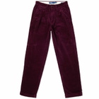 Polo Ralph Lauren Men's Pleated Corduroy Pant in Ruby