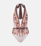 Alexandra Miro Willow printed swimsuit