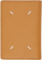 Maison Margiela Orange Four Stitches Card Holder