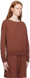 Margaret Howell Brown Round Neck Sweatshirt
