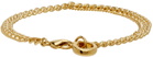 A.P.C. Gold Minimalist Bracelet