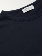 SUNSPEL - Pima Cotton-Jersey T-Shirt - Blue
