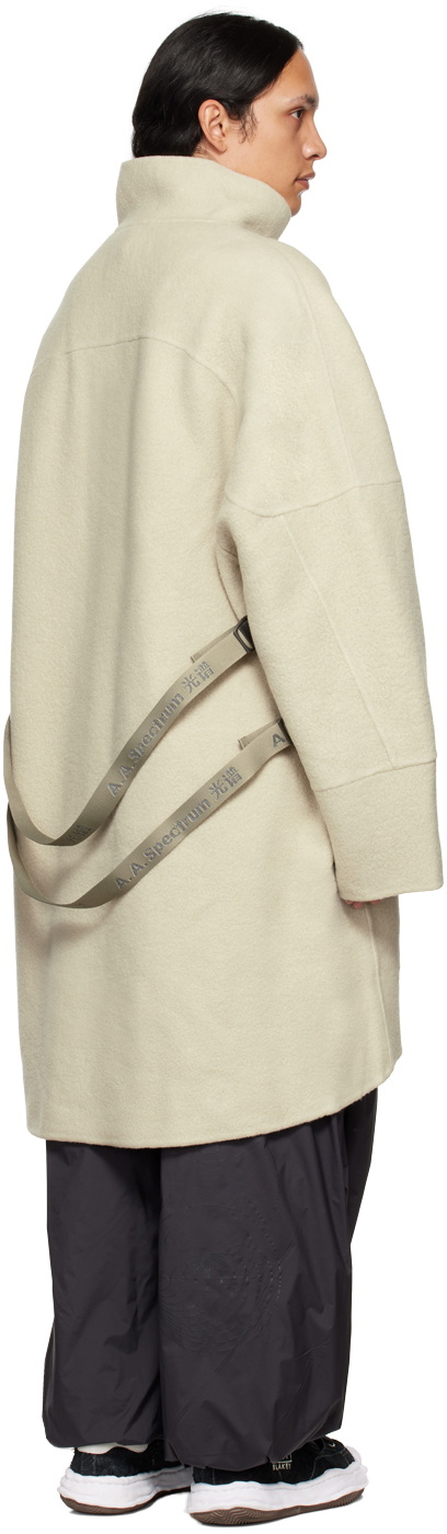 A. A. Spectrum Beige Manua Coat
