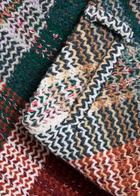 Missoni Tartan Wool-blend Mini Skirt Green