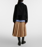 Sacai Layered denim jacket