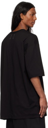 TAKAHIROMIYASHITA TheSoloist. Black Oversized Crew Neck T-shirt