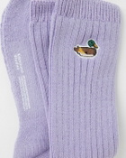 Edmmond Studios DUCK SOCKS Purple Men