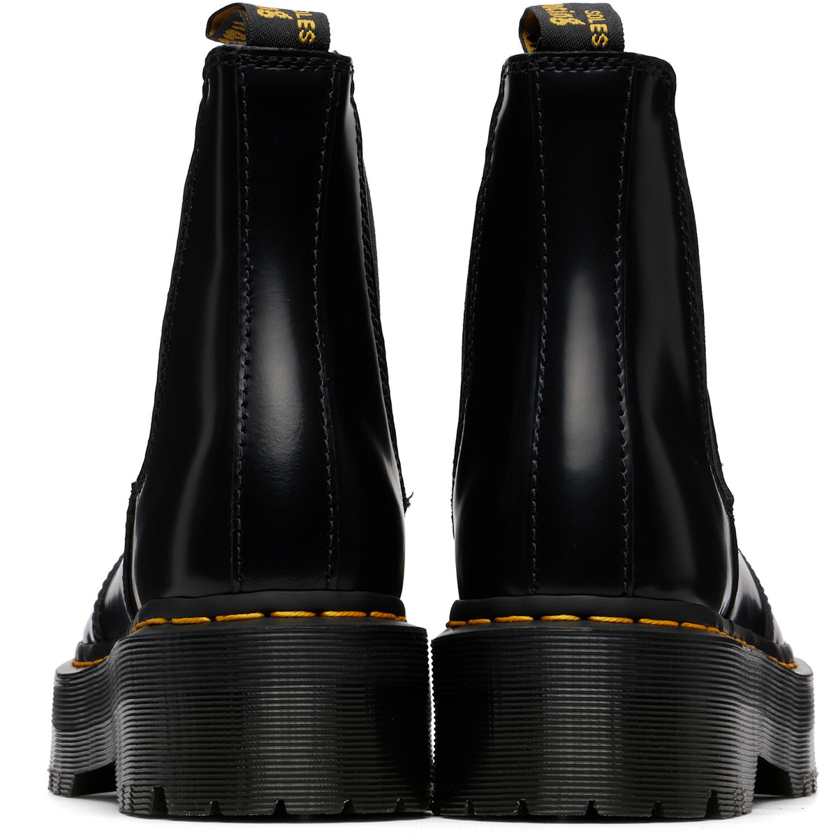 Dr. Martens Black 2976 Platform Chelsea Boots