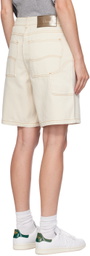 Dime Off-White Classic Denim Shorts