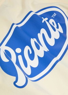 Picante Sienna Logo-print Cotton T-shirt Ivory