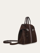 Ferragamo Mens Hug tote bag in Brown