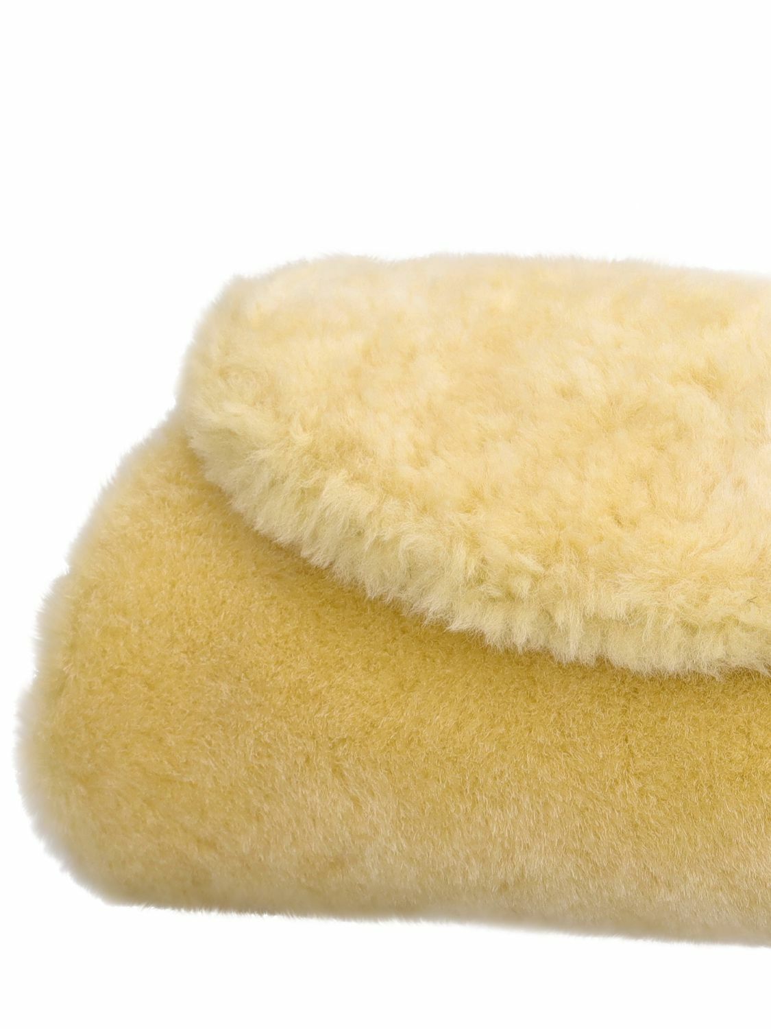 JIL SANDER - Mini Cannolo Shearling Shoulder Bag Jil Sander