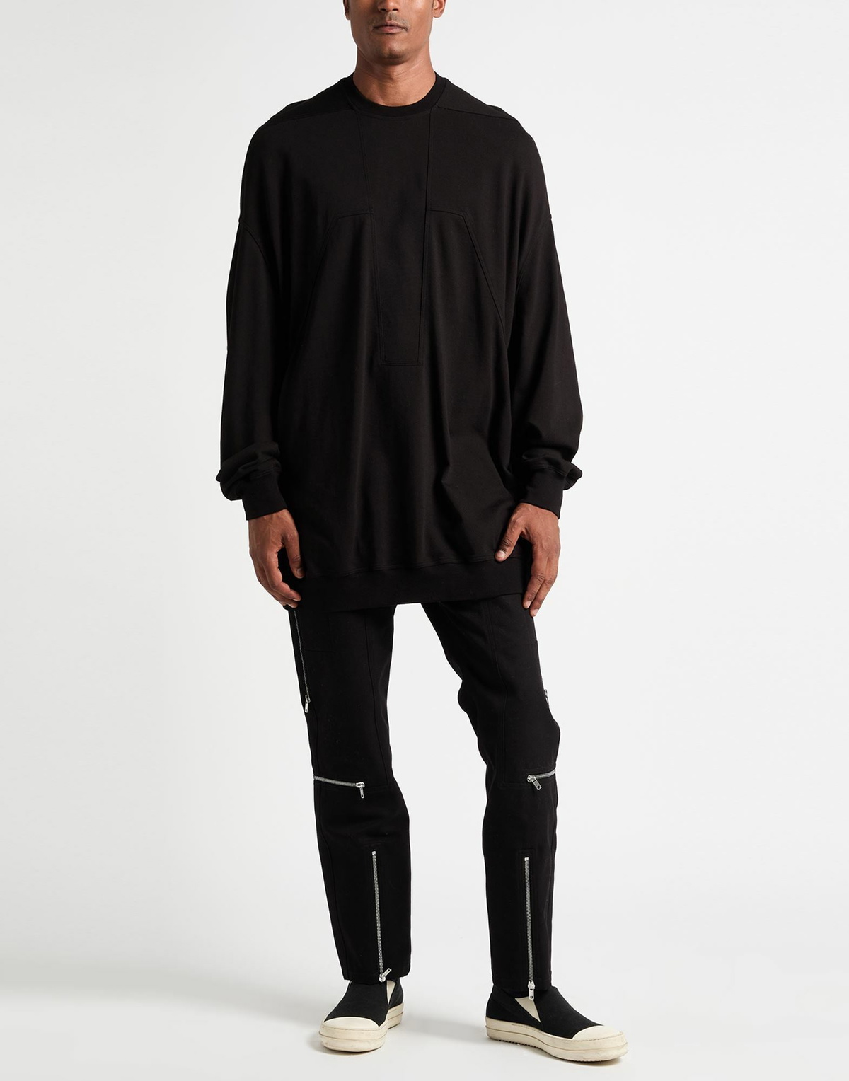 Rick Owens Mens Sweatshirt in Black