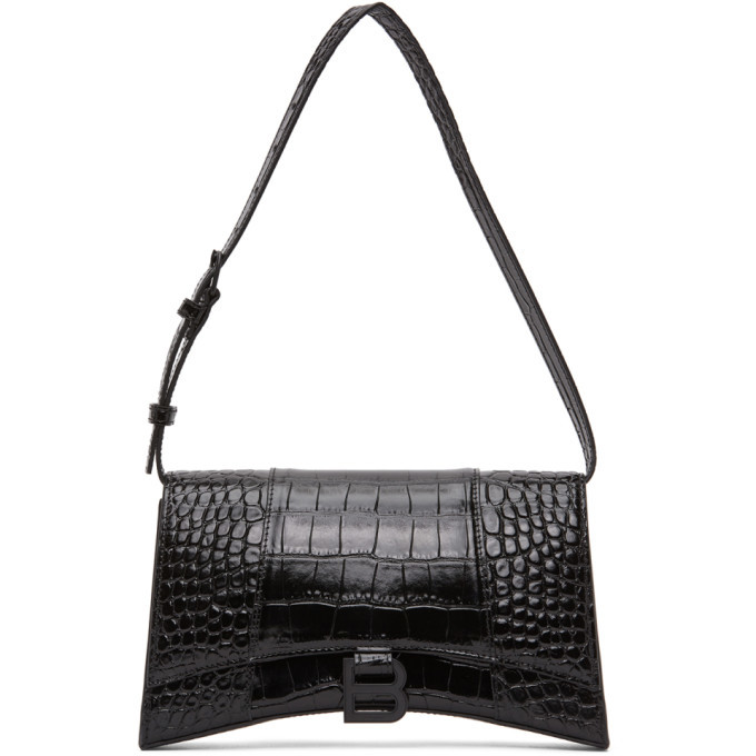 Balenciaga Black Hourglass Shoulder Bag Balenciaga