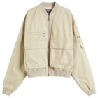 Dsquared2 Men's Utility Bomber Jacket in Stone