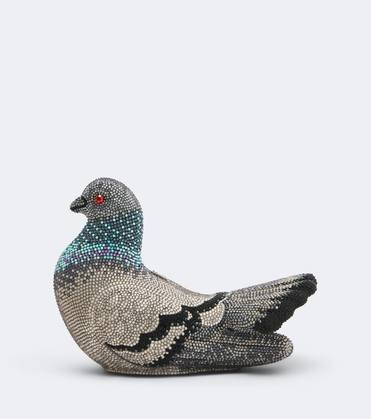 Judith Leiber Couture Pigeon embellished clutch