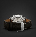 Breitling - Premier B01 Chronograph 42mm Stainless Steel and Nubuck Watch - White