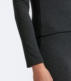 Leset Lauren jersey turtleneck sweater