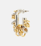 Rabanne Punk XL Link Small embellished earrings