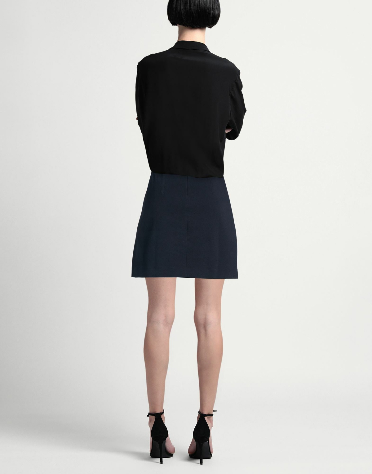 Gant Womens Mini skirt Midnight in Blue