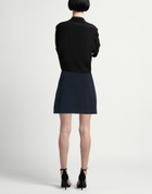 Gant Womens Mini skirt Midnight in Blue