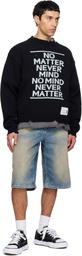 Maison MIHARA YASUHIRO Black Peterson23 OG Sole Canvas Low-Top Sneakers