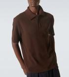 Loewe Anagram cotton piqué polo shirt