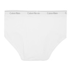 Calvin Klein Underwear Four-Pack White Classic Fit Briefs