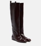Khaite Colt leather knee-high boots