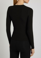 Tala 365 Ribbed Stretch-modal top Black