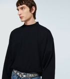 Balenciaga - Crewneck cotton sweatshirt