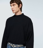 Balenciaga - Crewneck cotton sweatshirt